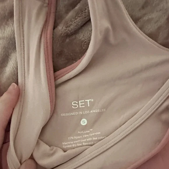 Women's Pink Set Active - Picture 3 of 5